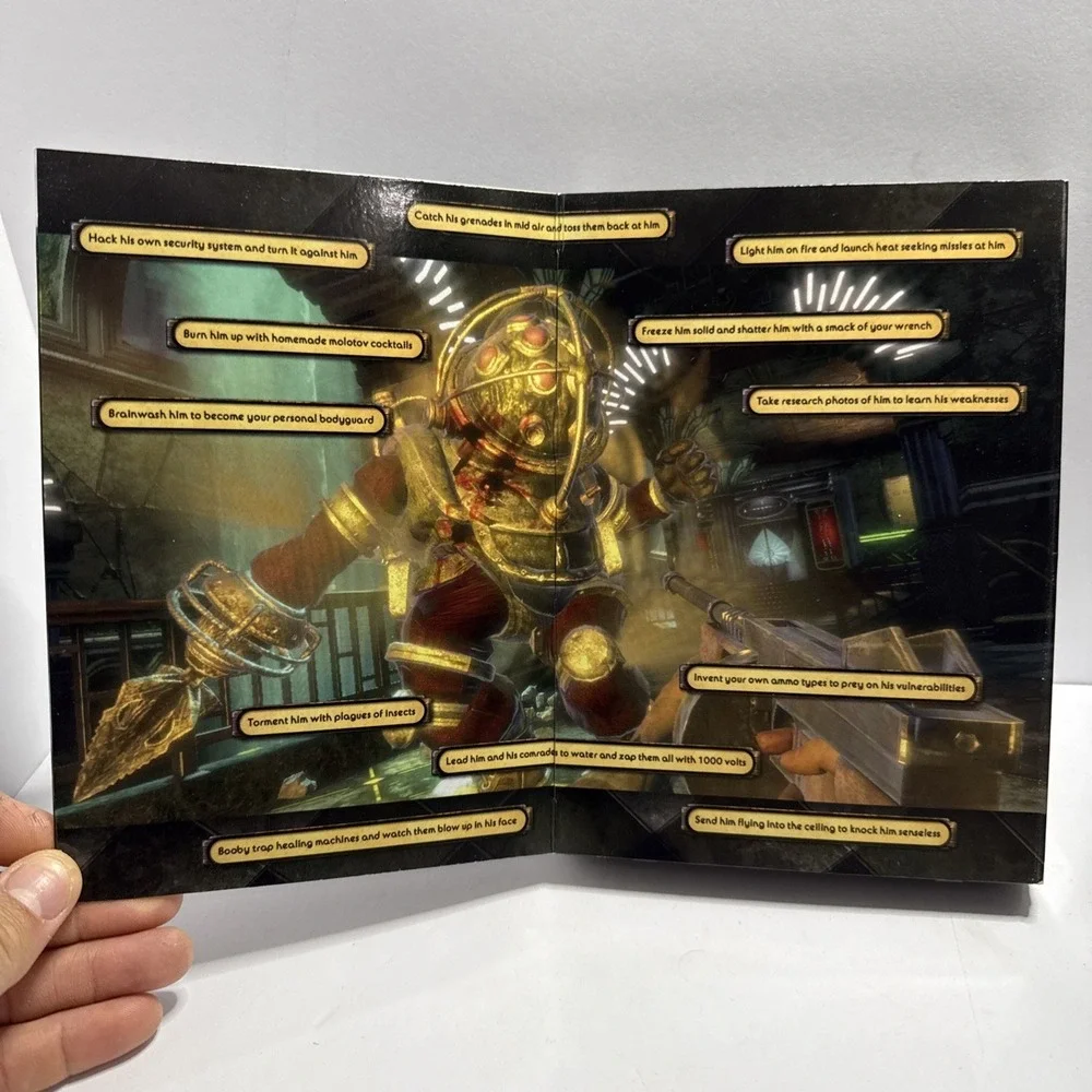 BioShock (PC, 2007) with Slipcover Complete in Box CIB
